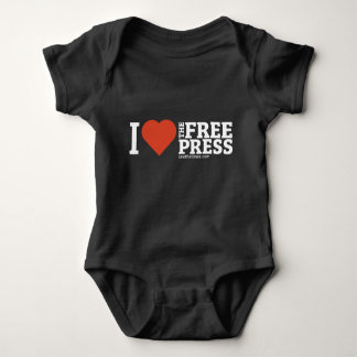 Jag hatar den fria pressen Baby Bodykostym T Shirt