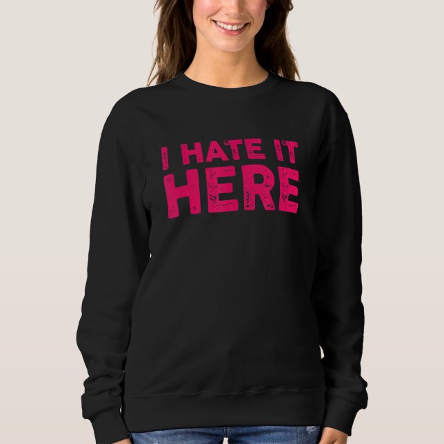 Jag hatar den här 7 t shirt (Framsida)