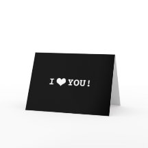 Jag hatar dig Alla hjärtans dag Black White