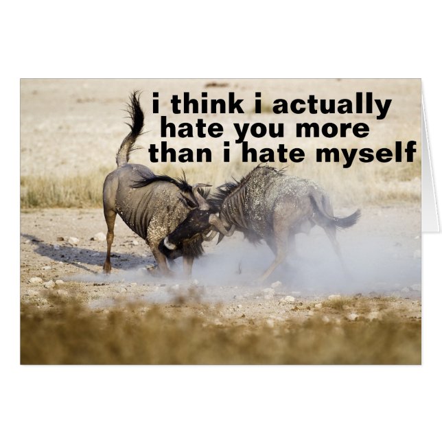 jag hatar dig ett lott OBS kort (Framsidan Horizontal)