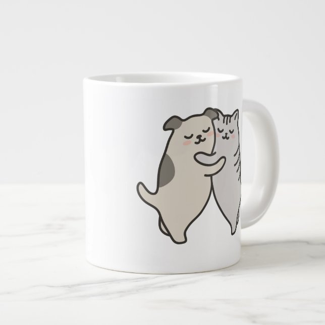 Jag hatar dig inte! jumbo mugg (Framsida höger)