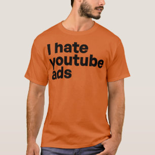 Jag hatar dina annonser t shirt