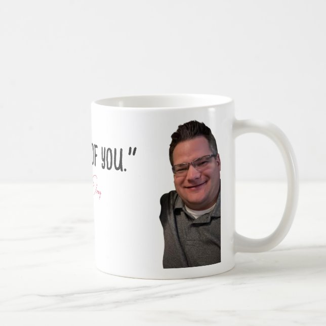 "Jag hatar er alla."— Grant Dray. Kaffemugg (Höger)
