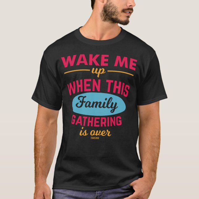 Jag hatar familjeåterföreningar som säger t shirt (Framsida)