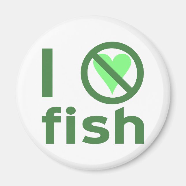 Jag hatar fisk magnet (Framsidan)