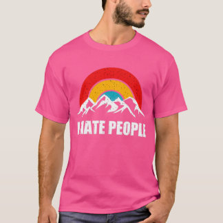 Jag hatar folk som jagar Äventyr T Shirt