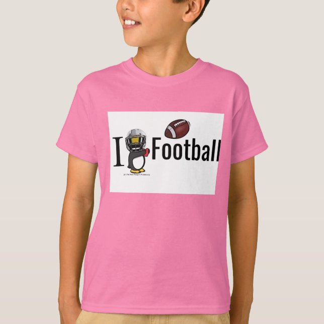 Jag hatar fotbollen! t shirt (Framsida)