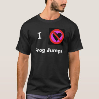 Jag hatar grodahopp tee shirt