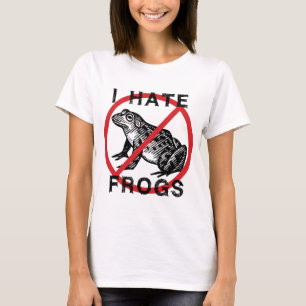 Jag hatar grodor tee shirt