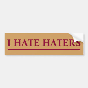 JAG HATAR HATERS BILDEKAL