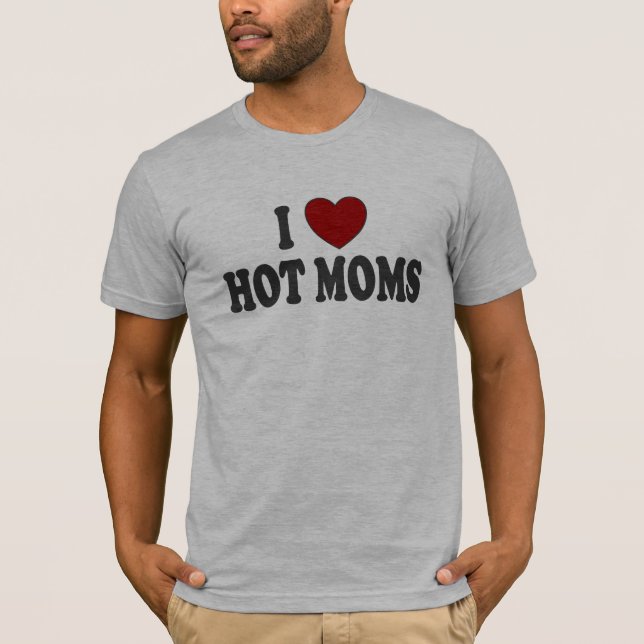 Jag hatar Hett Mammor! Tee Shirt (Framsida)
