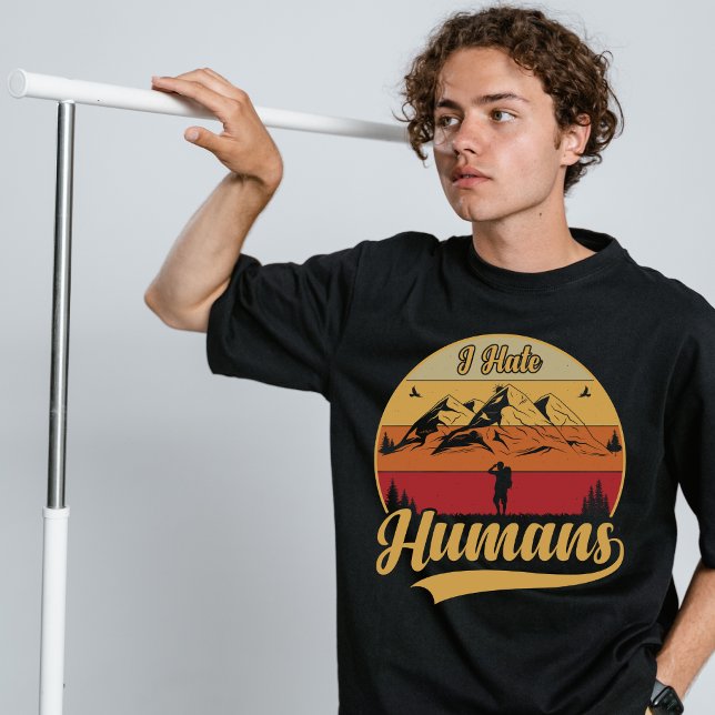Jag hatar Humans T Shirt (Skapare uppladdad)