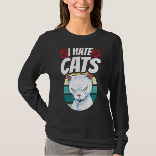 Jag hatar hundvalpar av Ord Hund T Shirt