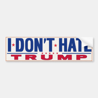 JAG HATAR INTE TRUMP BILDECKARE BILDEKAL