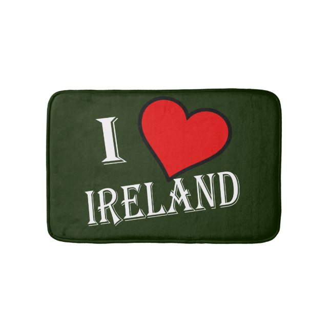 Jag hatar Irland som bommar Badrumsmatta (Framsidan)