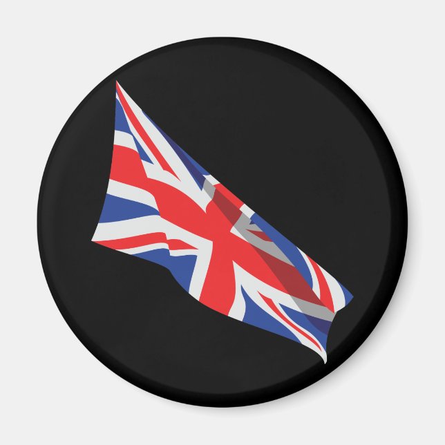 Jag hatar Jack Flagga från Storbritannien/unionen Magnet (Framsidan)