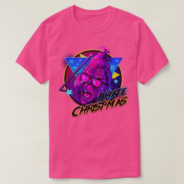 Jag Hatar jul T Shirt (Design framsida)