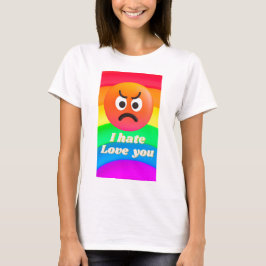 Jag hatar kärlek du t shirt