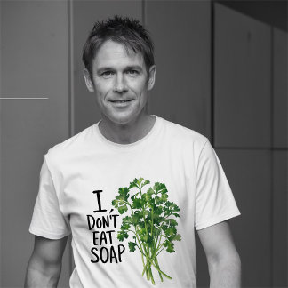 Jag hatar koriander/cilantro t shirt