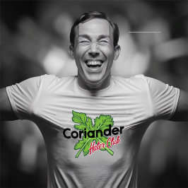 Jag hatar koriander/cilantro t shirt