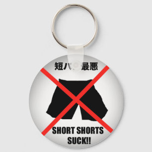 Jag hatar kort byxor Keychain Nyckelring