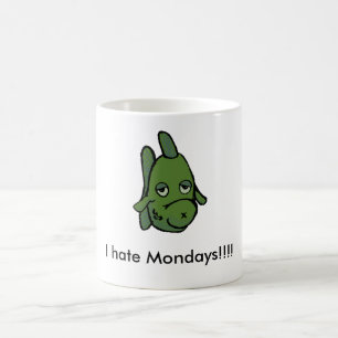 Jag hatar Måndagar!!!! Fisk Kaffemugg