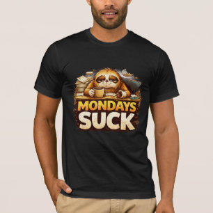 Jag hatar måndagar – Rolig ROLIG Tröja, Unik Grafi T Shirt