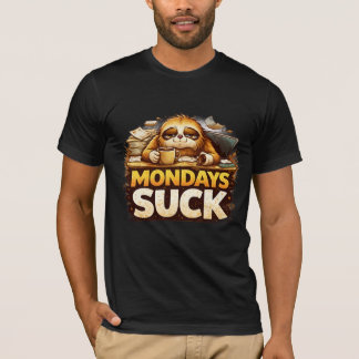 Jag hatar måndagar – Rolig ROLIG Tröja, Unik Grafi T Shirt