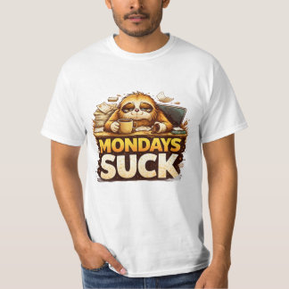 Jag hatar måndagar – Rolig ROLIG Tröja, Unik Grafi T Shirt
