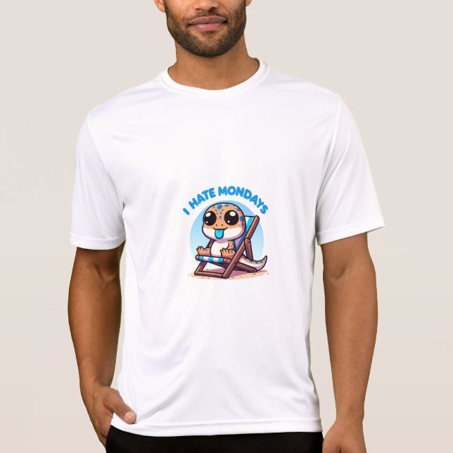 Jag hatar måndagar t shirt (Framsida)