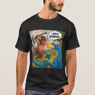 Jag hatar måndagar t shirt