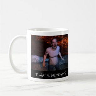 Jag hatar måndagens! kaffemugg