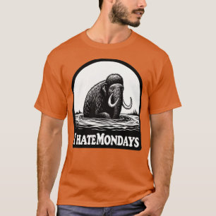 Jag hatar måndagsmammor i tjärpit t shirt