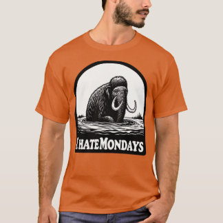 Jag hatar måndagsmammor i tjärpit t shirt