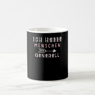 Jag hatar människor i allmänhet kaffemugg