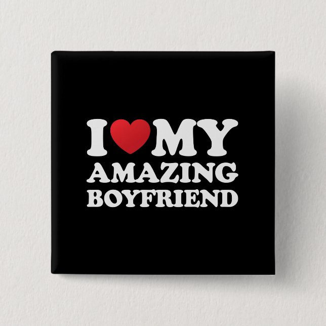 Jag hatar min Fantastisk Boykompis min Hett Bf Knapp (Framsida)