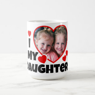 Jag hatar mina döttrar Personlig Photo Kaffemugg