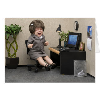 Jag hatar mitt jobb! hälsningskort