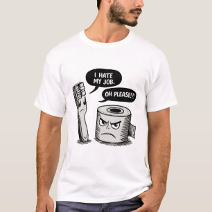 Jag hatar mitt jobb t shirt