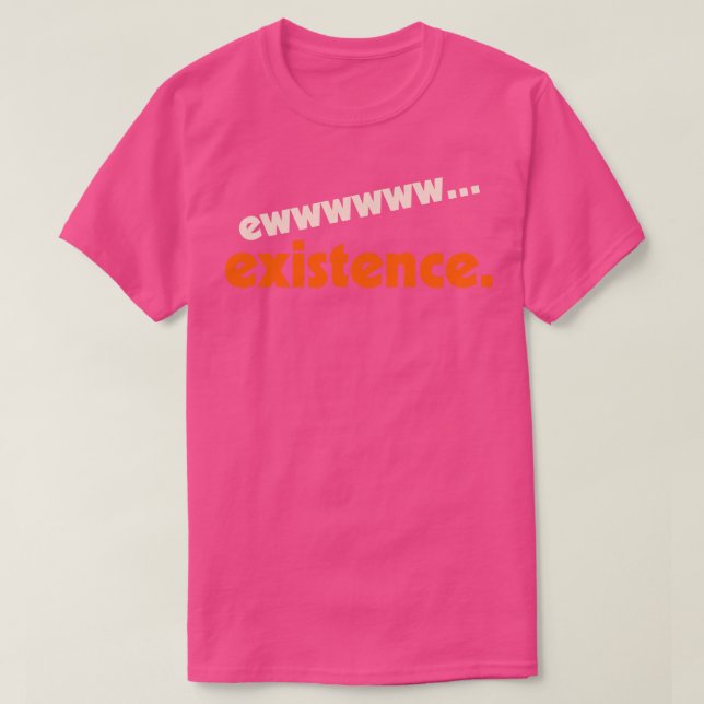 Jag hatar mitt liv Humor-design T Shirt (Design framsida)