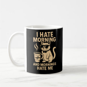 Jag hatar morgon och förmiddagar.. kaffemugg
