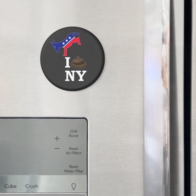 jag hatar new york magnet (In Situ (Fridge))