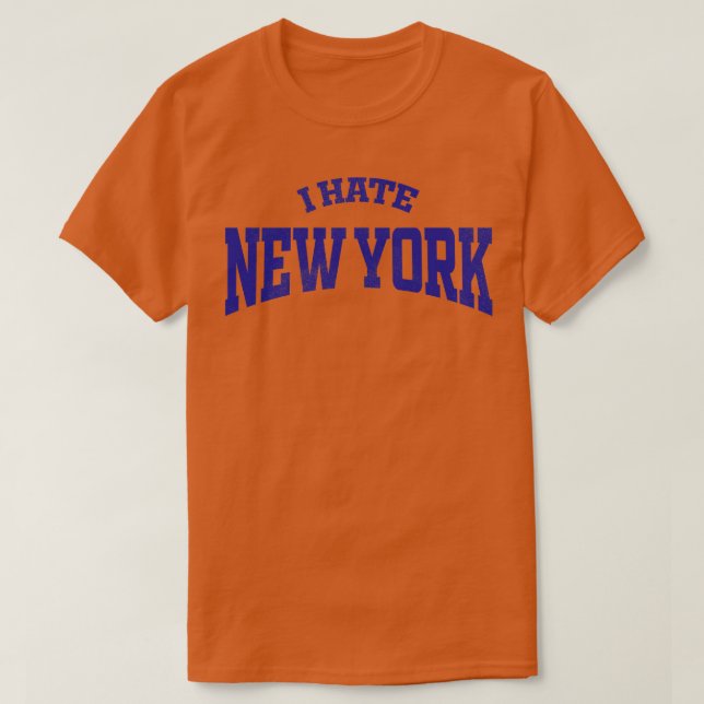 Jag hatar New York T Shirt (Design framsida)