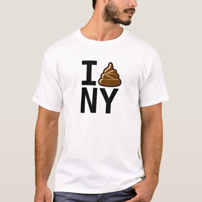 Jag hatar New York Tee Shirt (Framsida)