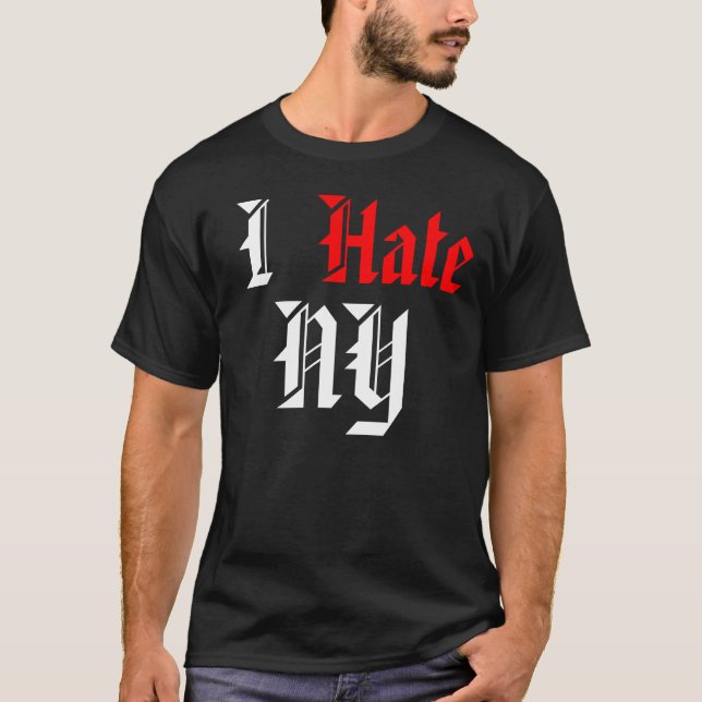 Jag hatar NY T Shirt (Framsida)
