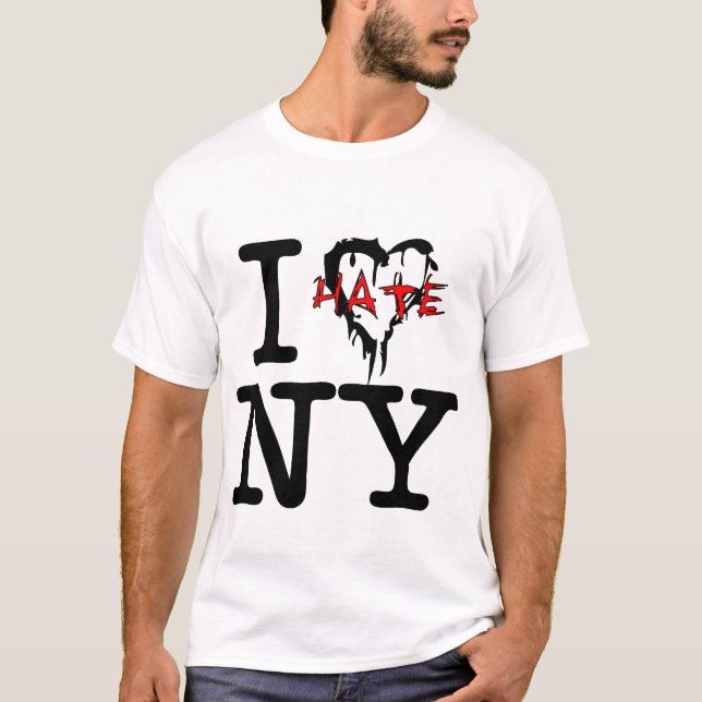 Jag hatar NY T-shirt (Framsida)