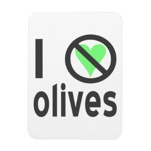 Jag hatar oliver. Inget kärlek Magnet
