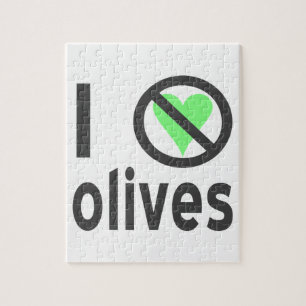Jag hatar oliver. Inget kärlek Pussel