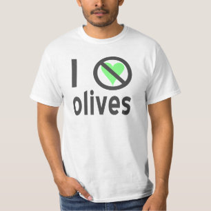 Jag hatar oliver (svarta) t shirt