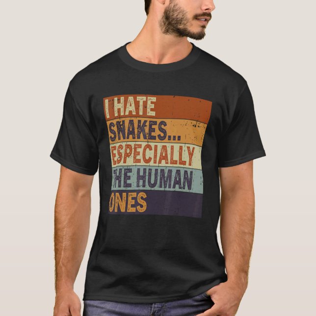 Jag hatar ormar, särskilt de mänskliga armarna Sar T Shirt (Framsida)
